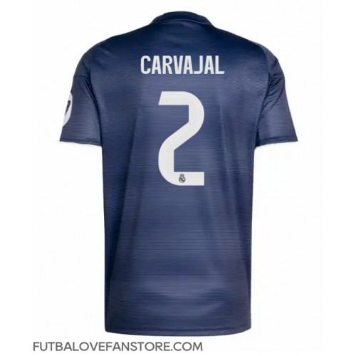 Real Madrid Daniel Carvajal #2 Vonkajší futbalový dres 2025-26 Krátky Rukáv Real Madrid Daniel Carvajal #2 Vonkajší futbalový dres 2025-26 Krátky Rukáv